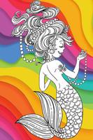Mermaid Coloring Book اسکرین شاٹ 2