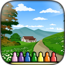 Ausmalbilder Landschaft APK
