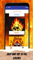 Skull Coloring Pages screenshot 2