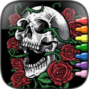 Trang tô màu hình xăm APK