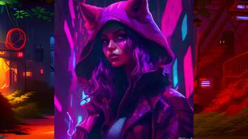 Cyberpunk Thick Riding Hood capture d'écran 1