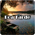 Feliz por do Sol e Boa Tarde