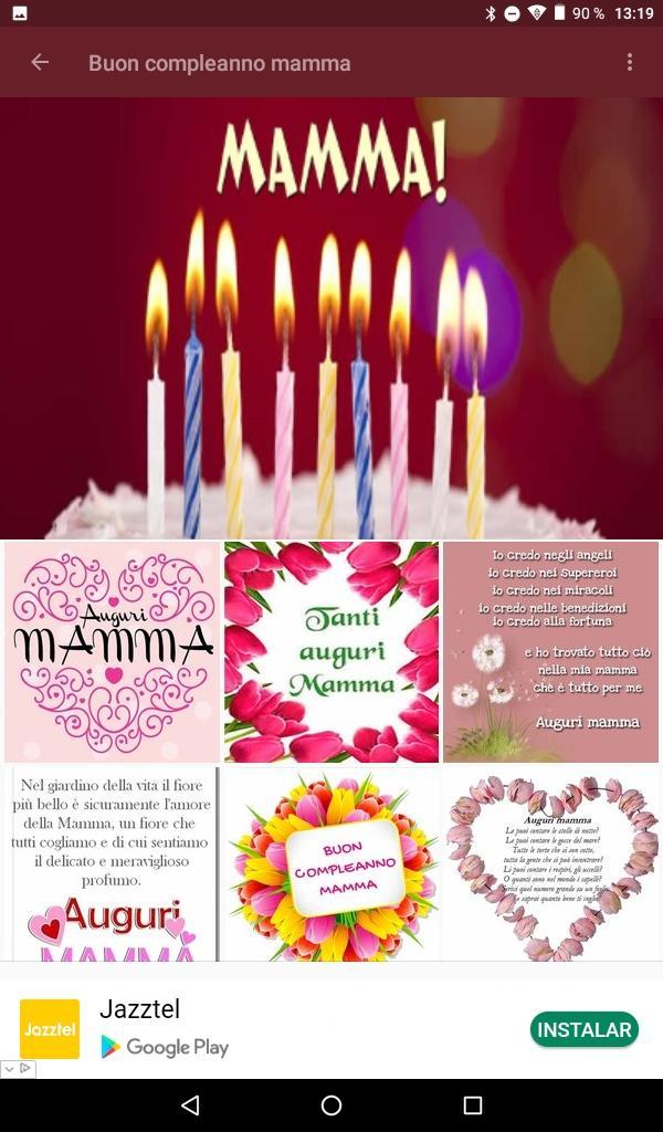 Auguri Di Buon Compleanno Mamma For Android Apk Download