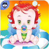 Three crazy Babies - kids Game icône