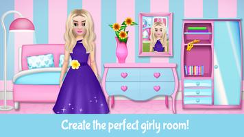 Dollhouse Games For Girls – House Decoration ภาพหน้าจอ 2
