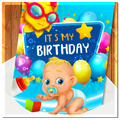 Baby Birthday Greeting Cards