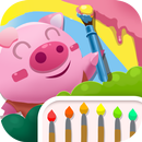子供の絵を描くゲーム-赤ちゃんの色を塗りつぶした落書きは無料でゲームして、絵の設計は早くゲームを教え APK