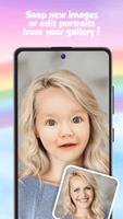 顔 年齢 変化 : 子供の顔 と 面白いフィルター スクリーンショット 3