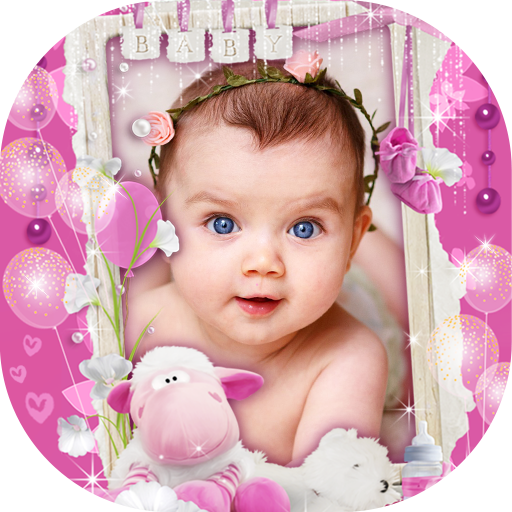 Bebê Menina Molduras de Foto