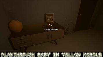 Playthrough Baby In Yellow Affiche