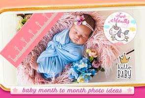 Baby Photo Editor Month by Month poster