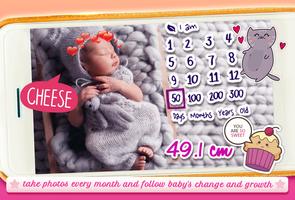 Baby Photo Editor Month by Month screenshot 1