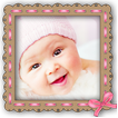 Fotorahmen Baby