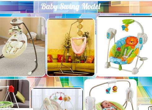 Baby swing model poster