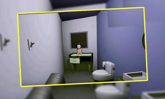 Mod Babylirious in yellow horror game poster