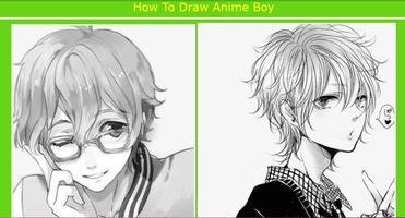 Tutorials How to Draw Anime Boy Affiche