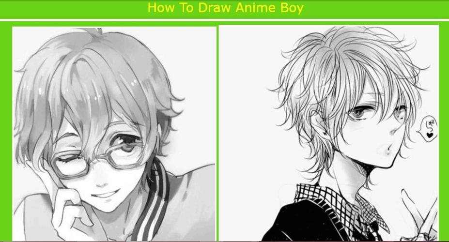 Tutorials How To Draw Anime Boy For Android Apk Download