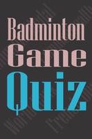 Quiz: Badminton Plakat