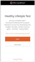 Healthy Lifestyle Test - ERC=S poster