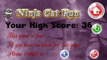 NinjaCatRun capture d'écran 1