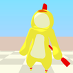 Сhicken Puzzle: Ragdoll Run ไอคอน