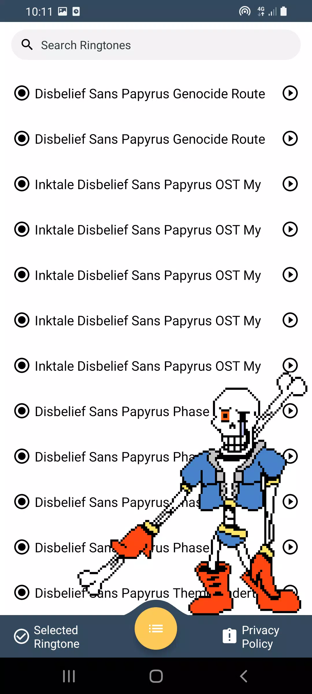 Download do APK de Disbelief Papyrus Sans Fight para Android