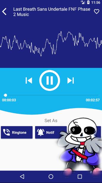 X Event Ink Sans FNF Ringtone APK pour Android Télécharger