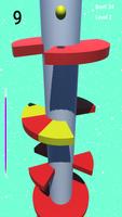 Helix Tower Ball 3D Affiche