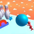 Ball roll fun bowling race 3D 图标