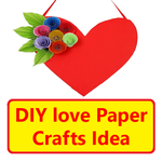 DIY love Paper Crafts Idea icon