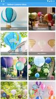 Idées de lanternes à ballons Affiche