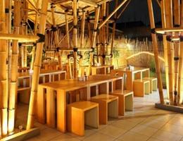 Bamboo restaurant design screenshot 1