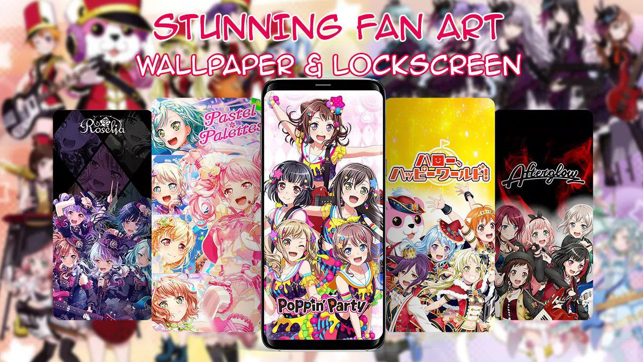 Android向けのアニメガールズバンドのhdの壁紙 Apkをダウンロードしましょう