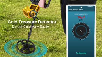 Gold Treasure Detector ảnh chụp màn hình 1