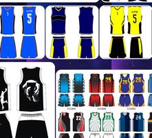 Basketbal uniform ontwerp screenshot 1