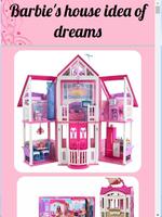 L'idée d'une maison de rêve Barbie Affiche