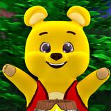 Winnie the bear Match 3. ícone