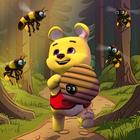 Winnie-the-bear. Honey Run. icône