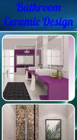 Bathroom Floor Design โปสเตอร์