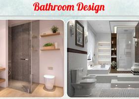 Design de salle de bain Affiche