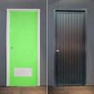 Bathroom door design