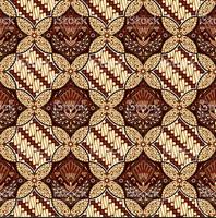 Batik Indonésie Affiche