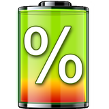 show battery percentage icono