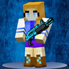 Battle Royale:FPS Shooter&Pixel 3D أيقونة