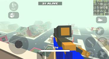 Battle Royale:FPS Shooter&Pixel 3D screenshot 1