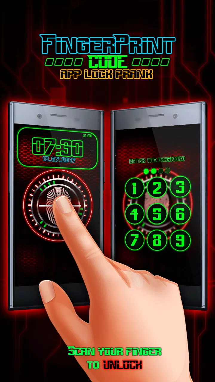 Скачать Отпечаток Пальца Блокировка Экрана APK Для Android