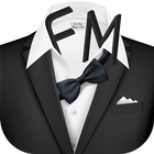 Funny Men Suit Photo Montage أيقونة