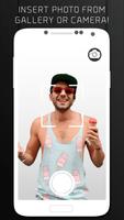 Funny Men Suit Photo Montage الملصق