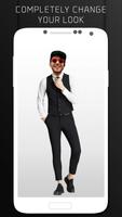 Funny Men Suit Photo Montage تصوير الشاشة 2