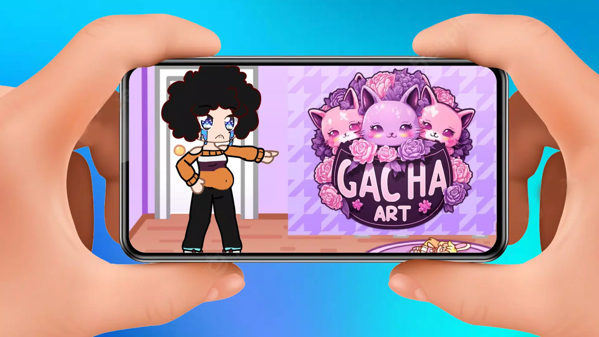 Download Gacha Art Apk Mod Help android on PC